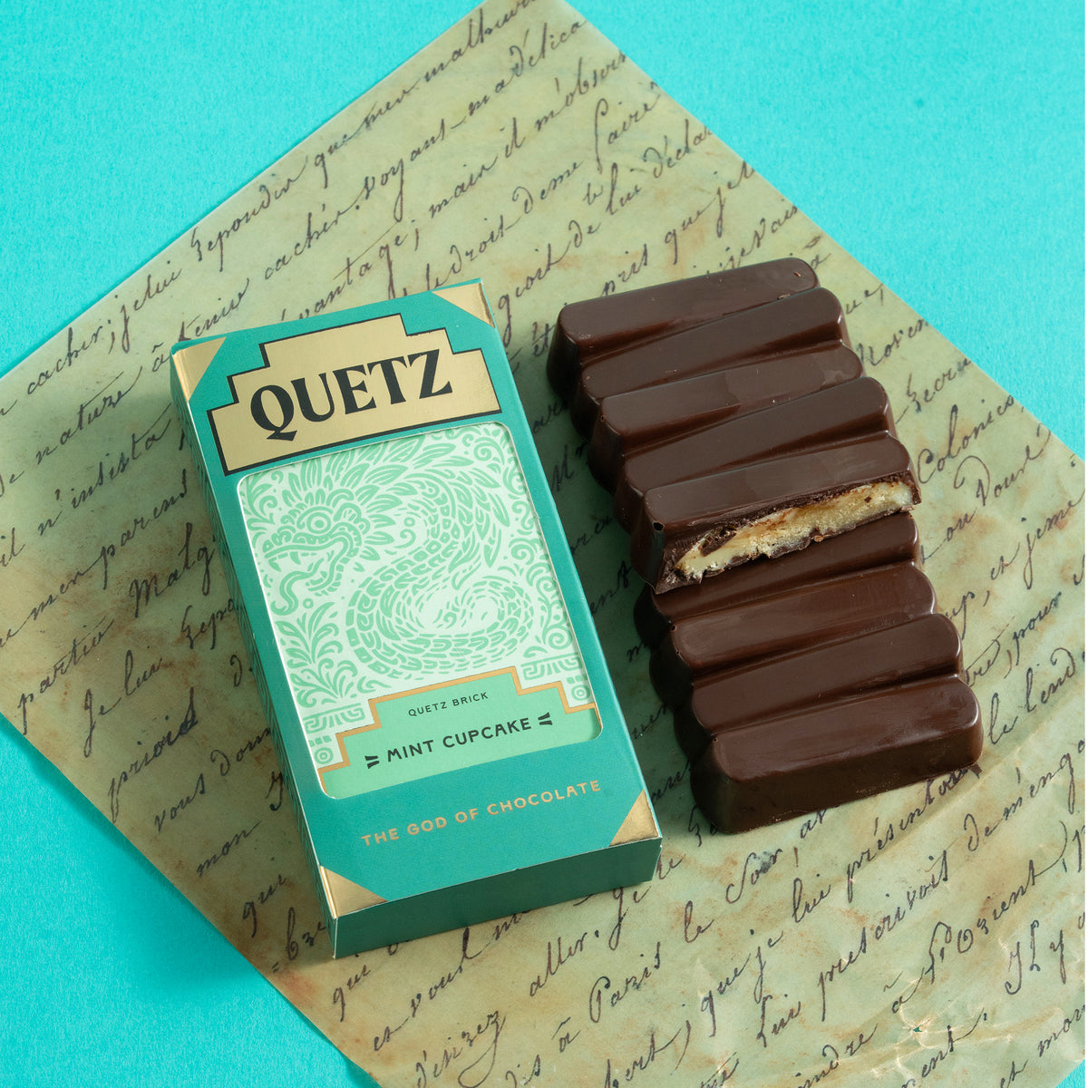 Mint Cupcake Brick