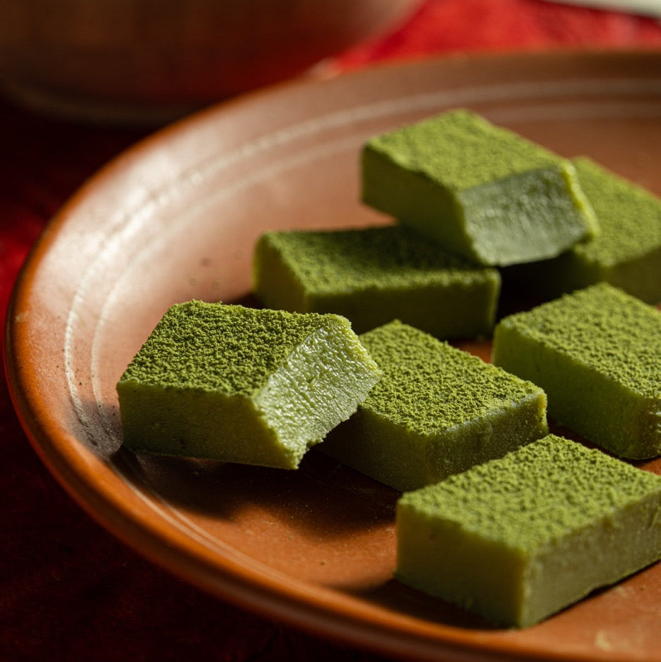 Matcha & Tender Coconut Bites
