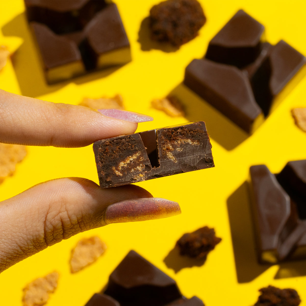 Breakfast Brownie Tiles