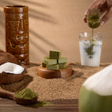 Matcha & Tender Coconut Bites