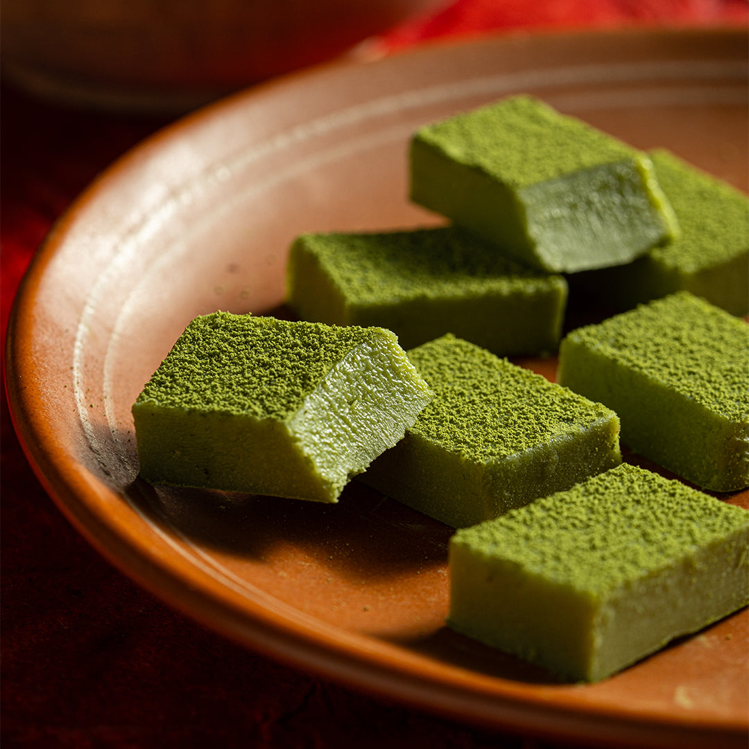 Matcha & Tender Coconut Bites